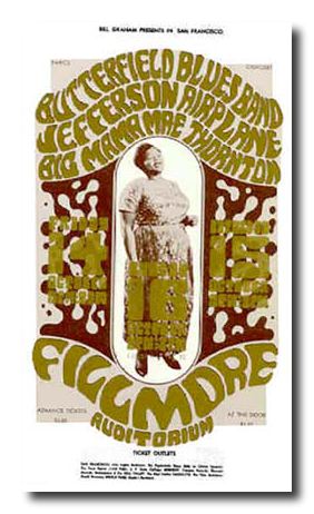 The Butterfield Blues Band, Jefferson Airplane and Big Mama Thornton