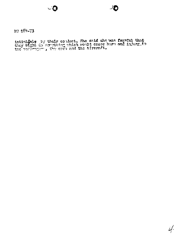 A page from The Doors' FBI files