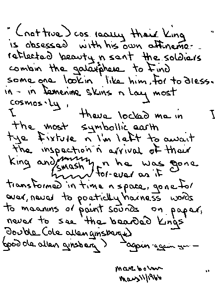 Ginsberg Poem page two