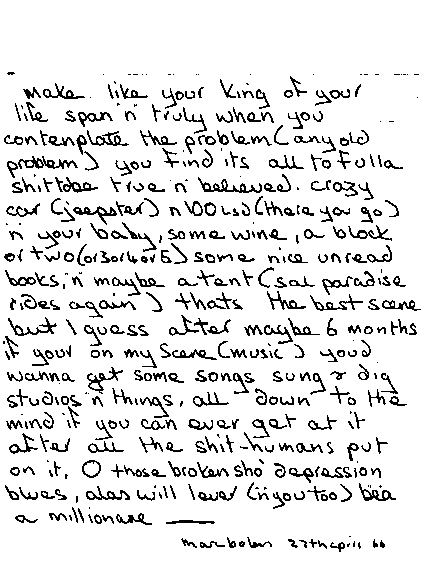 Imprisoned In Insecurity page two