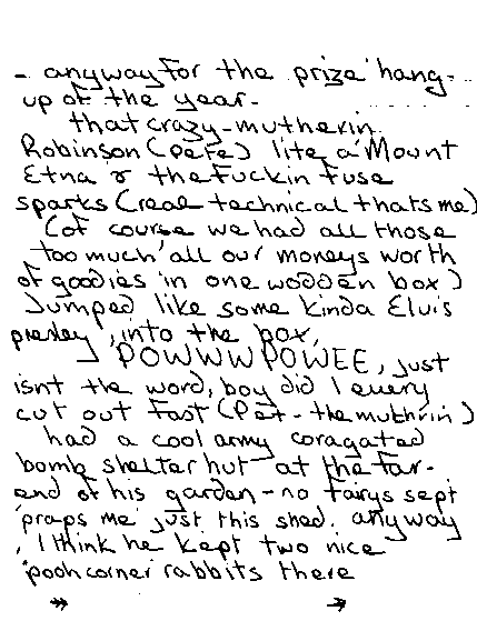 When I was a kid ..., page three