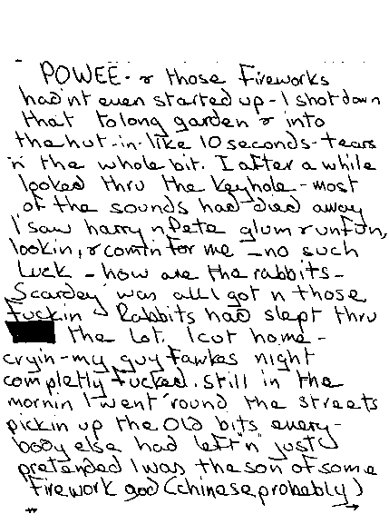 When I was a kid ..., page four