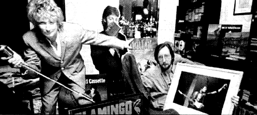 Deane with some artefacts