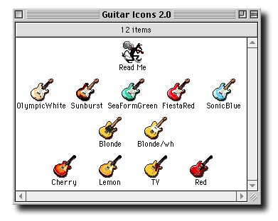 Guitar Icons (2) screen shot